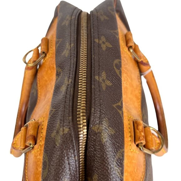 Authentic Louis Vuitton Satchel Bag Deauville Monogram Used LV Handbag Vintage - Picture 6 of 13